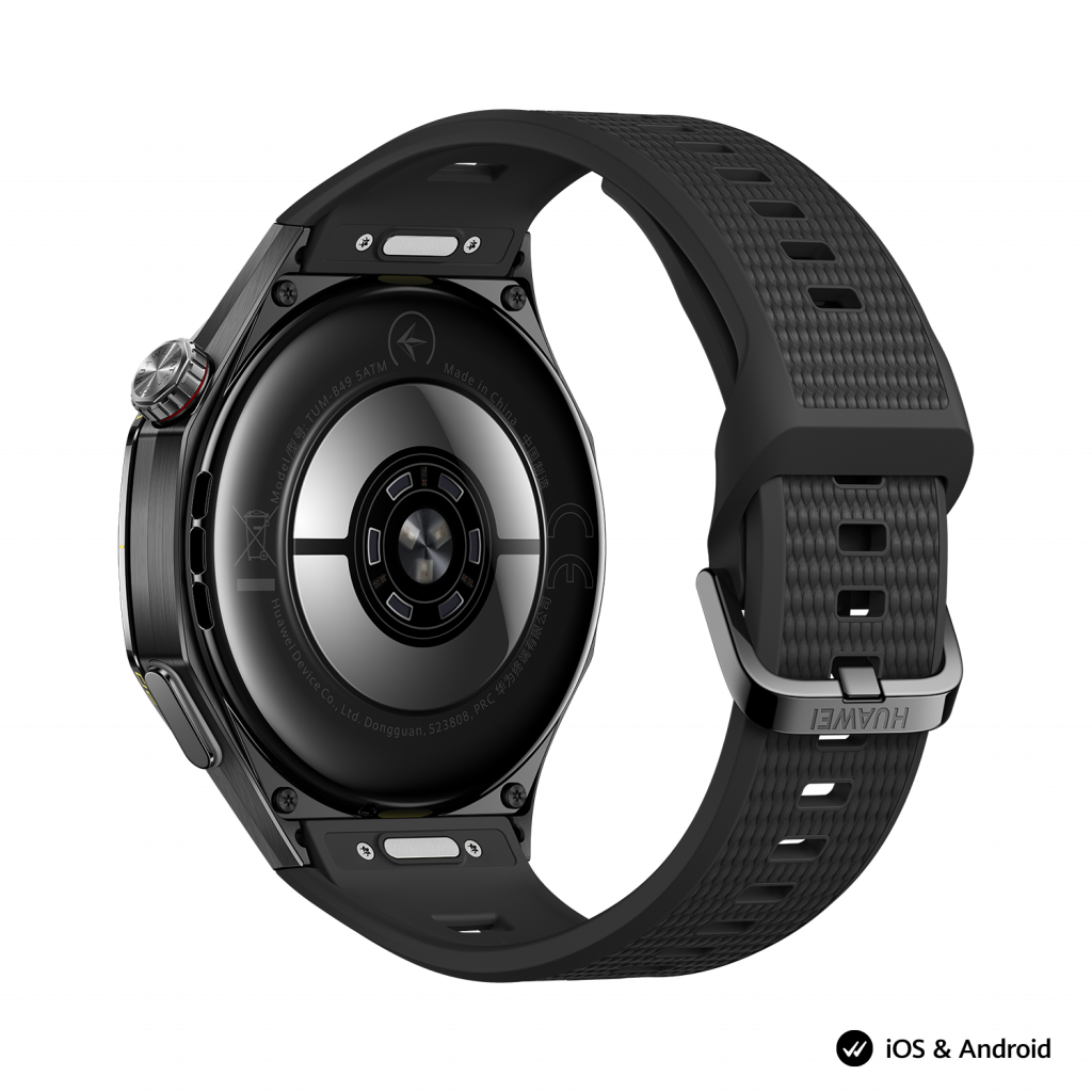 Смарт часовник Huawei Watch GT 7 Pro Atum-B49F Black Fluoroelastomer